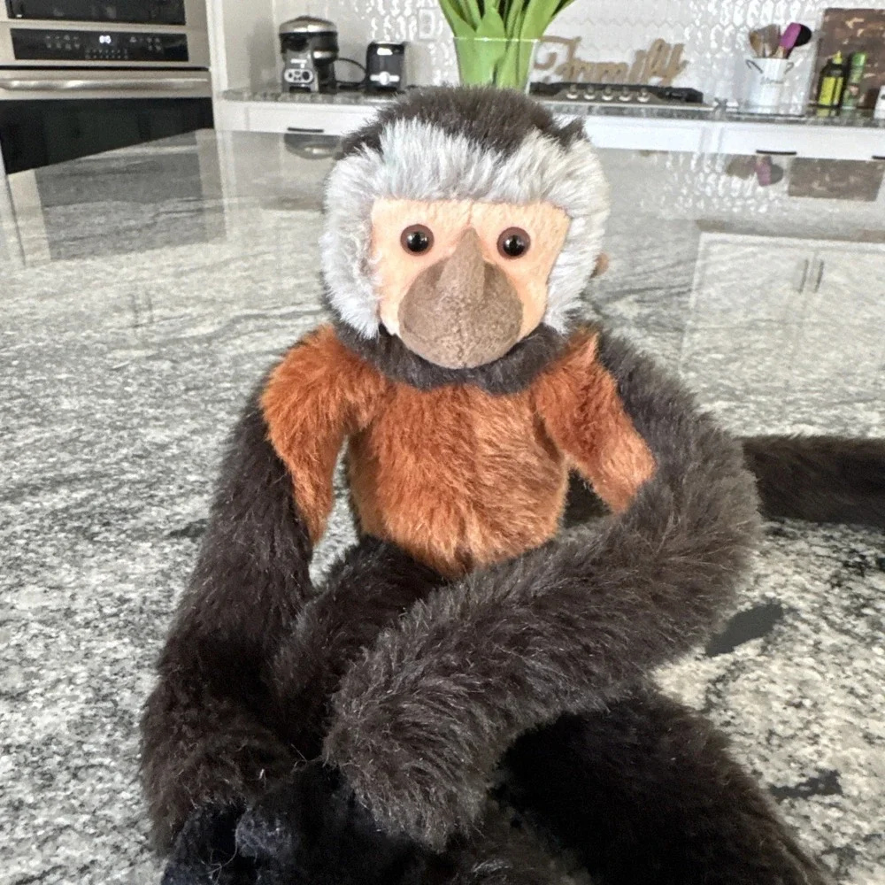 Vintage 2000 Wild Republic 20 Inch Plush Monkey Stuffed Animal Multicolored